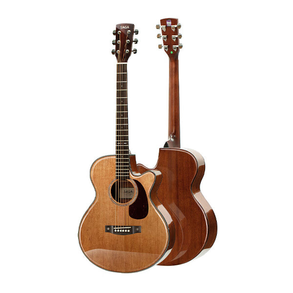 Saga SA830C 40 inches Auditorium Acoustic-electric guitar