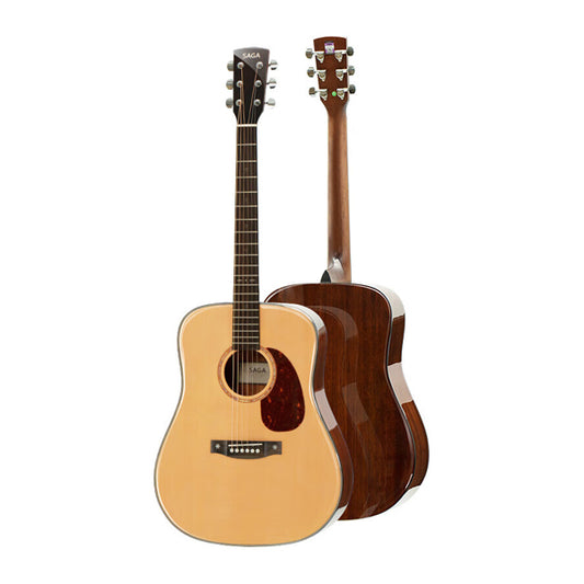 Saga SF830 41 inches Dreadnought Round Shoulder Acoustic-electric guitar