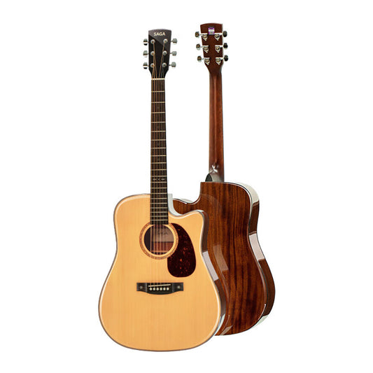 Saga SF830C 41 inches Acoustic-electric guitar