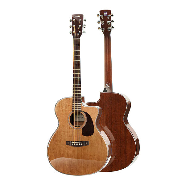 Saga SF830GC 41 inches Grand Auditorium Acoustic-electric guitar